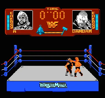 WWF Wrestlemania (Europe) screen shot game playing